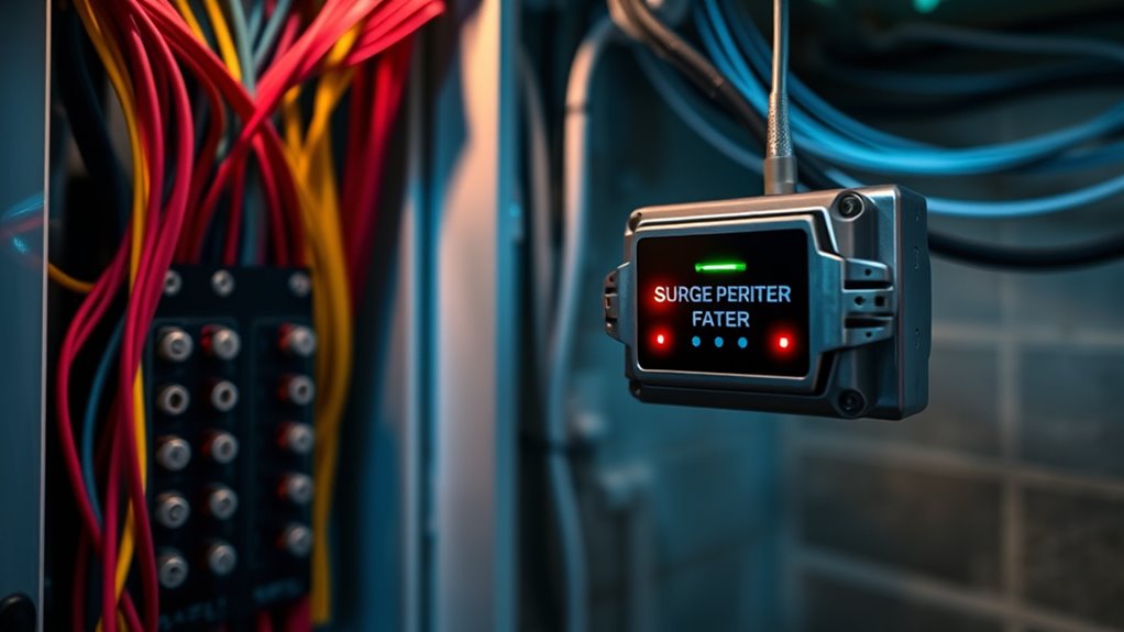 whole home surge protection operation