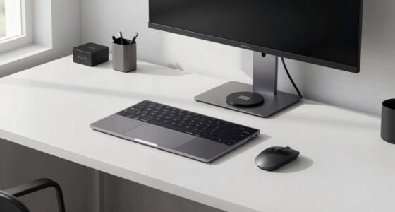 wireless clutter free workspace