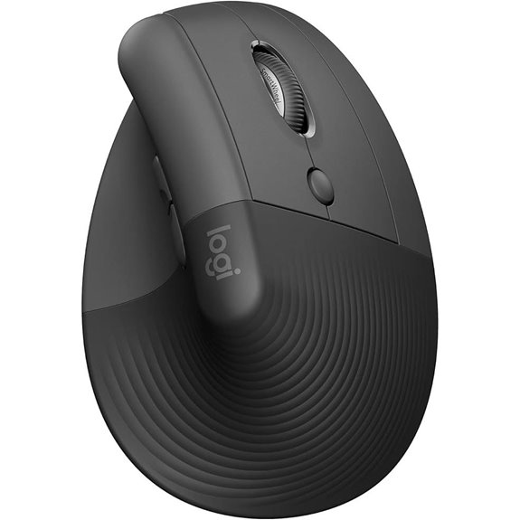 Logitech Lift Ergonomic Wireless Mouse for PC and Mac