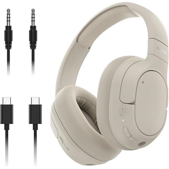 Belkin SoundForm Isolate Bluetooth Over-Ear Headphones