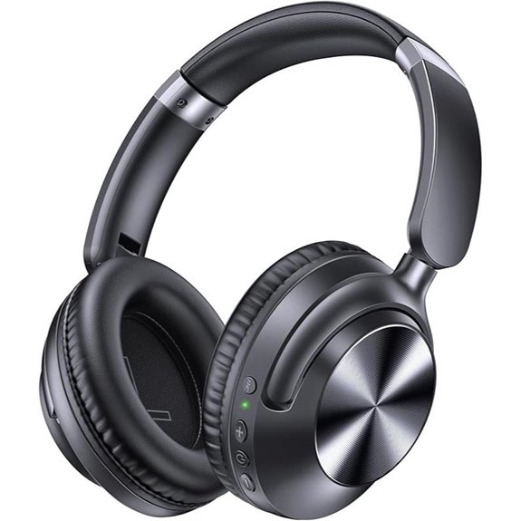 TAGRY Noise Cancelling Wireless Over-Ear Headphones