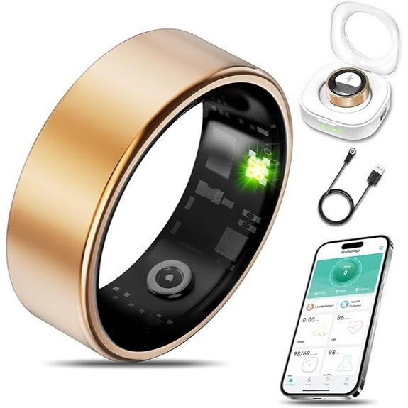 women s heart rate ring