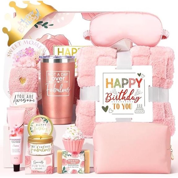 Birthday Gift Set for Women with Spa Items