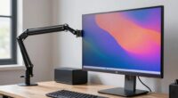 adjust monitor height properly