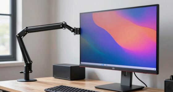 adjust monitor height properly