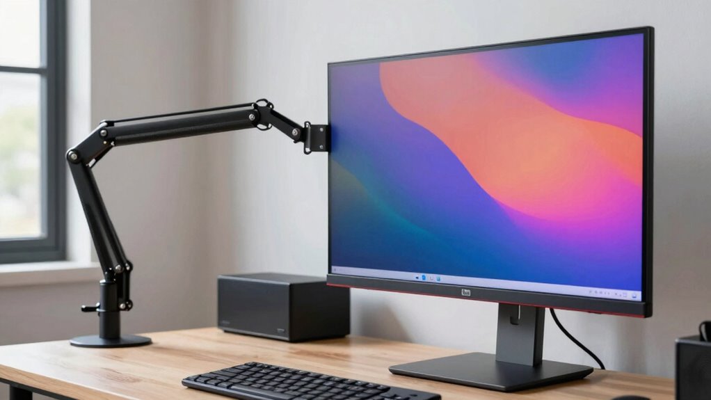 adjust monitor height properly