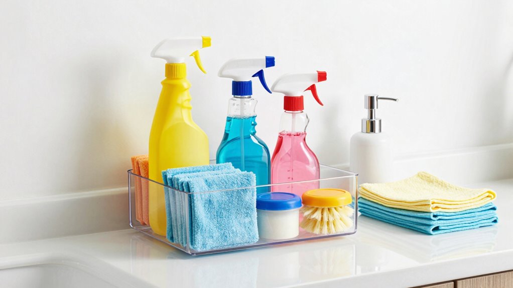 affordable cleaning organization setup