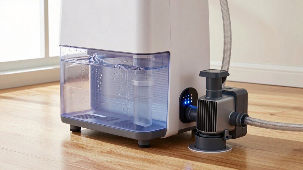 automatic energy efficient moisture removal