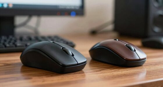 choosing between trackball and mouse