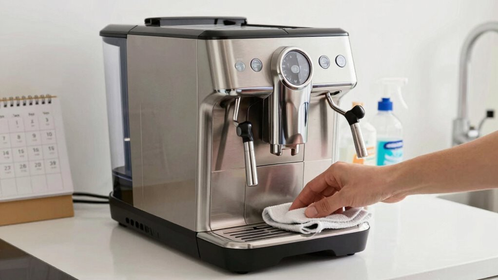 clean descale maintain regularly