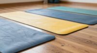 comfortable non slip exercise surface