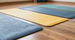 comfortable non slip exercise surface