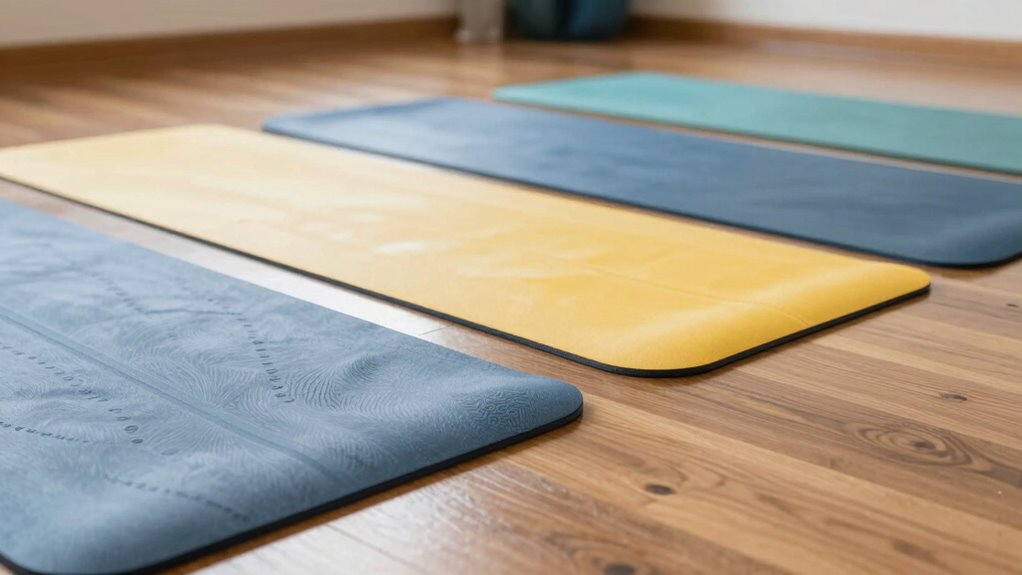 comfortable non slip exercise surface