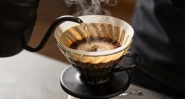 consistent pour over coffee brewing