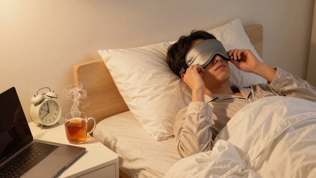 consistent relaxing bedtime routine