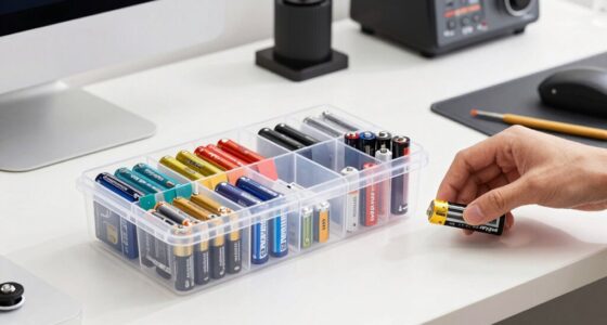 criteria for battery organizers