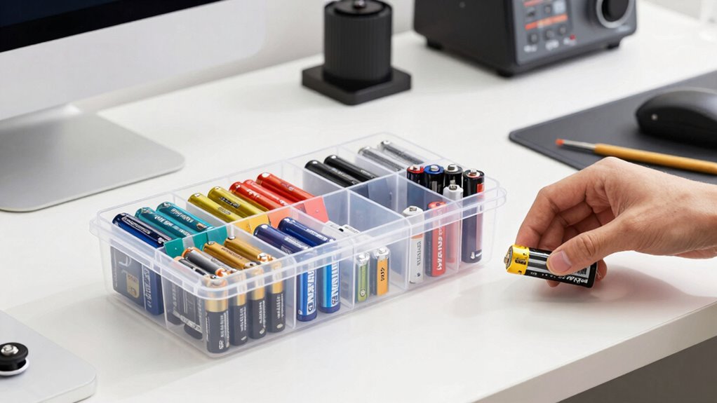 criteria for battery organizers
