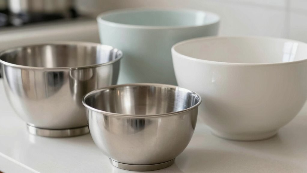 different sizes for mixing