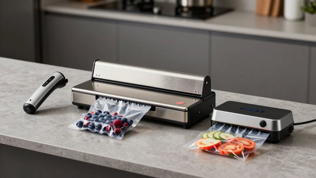 different vacuum sealer types