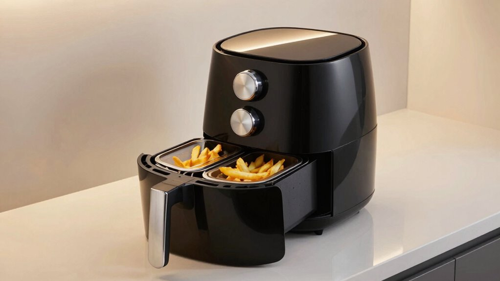 dual basket air fryer benefits