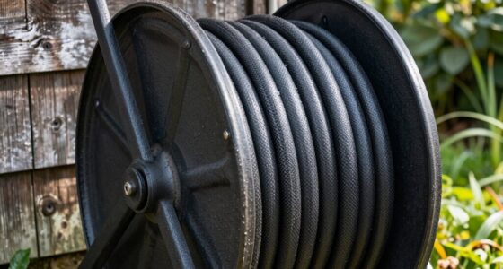 durable hose reel construction
