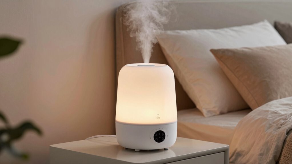 easy bedroom humidifier setup