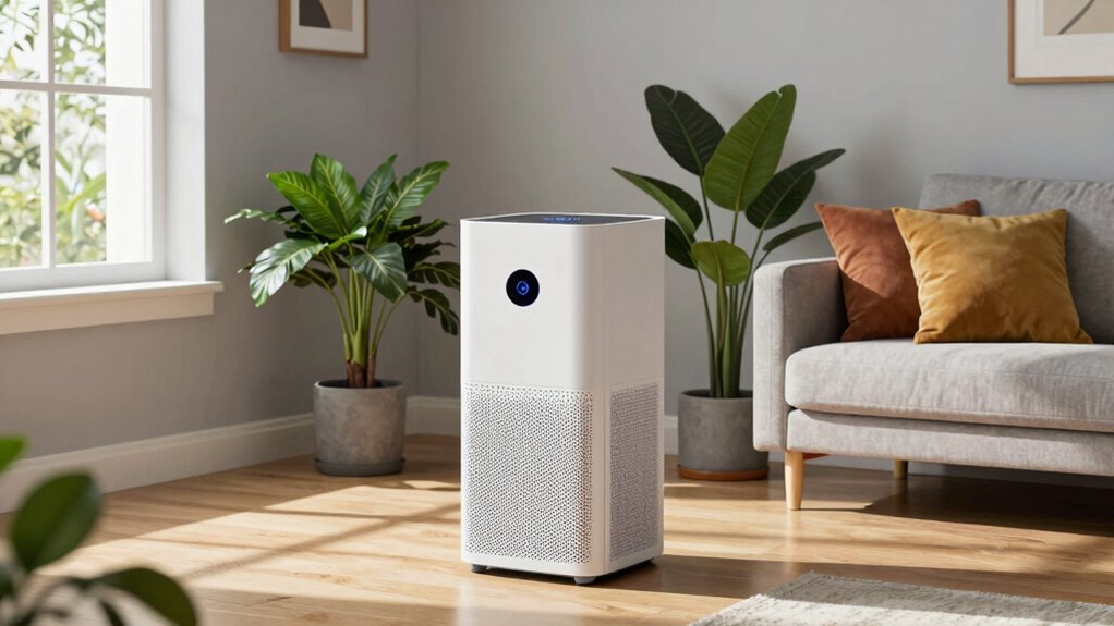easy large room air purifier