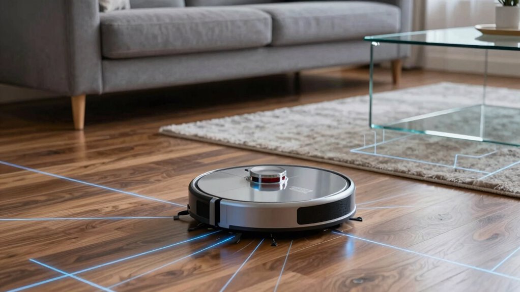 enhanced cleaning with mapping
