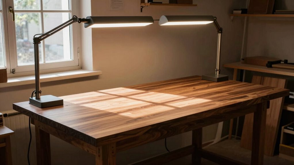 ergonomic lighting workspace optimization