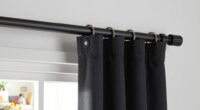 family friendly blackout curtain rods
