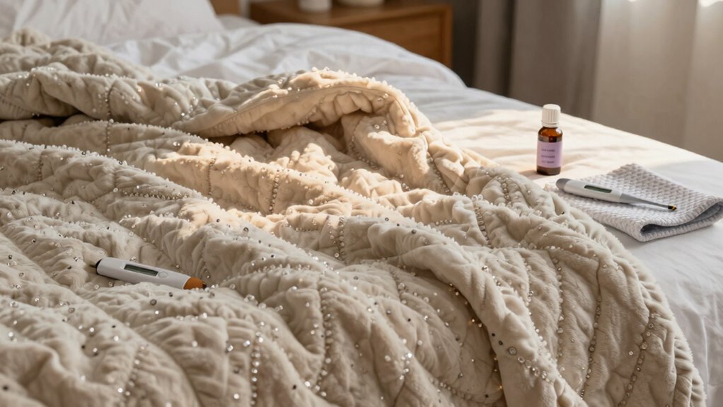 hot sleeper weighted blanket