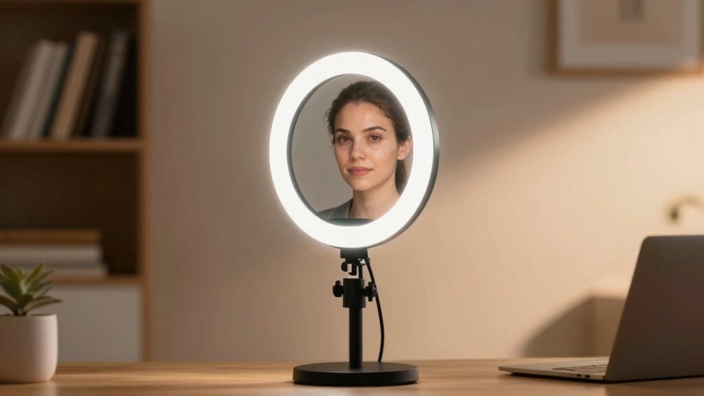 improve webcam lighting easily