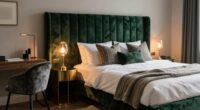 luxurious welcoming guest space