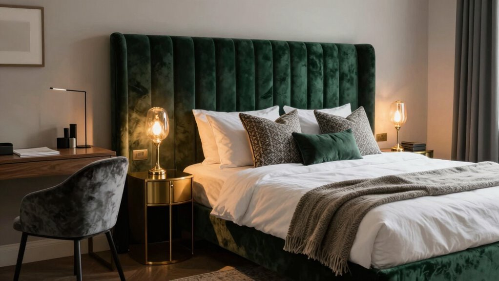 luxurious welcoming guest space
