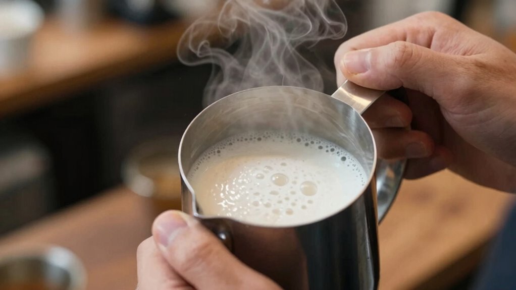 master microfoam and latte art