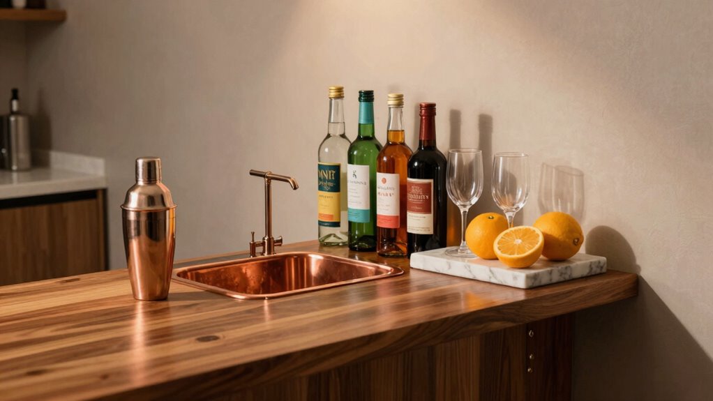 maximize small counter space