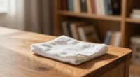 minimize dust without excess cleaning