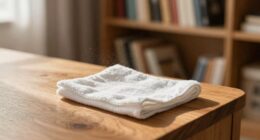 minimize dust without excess cleaning