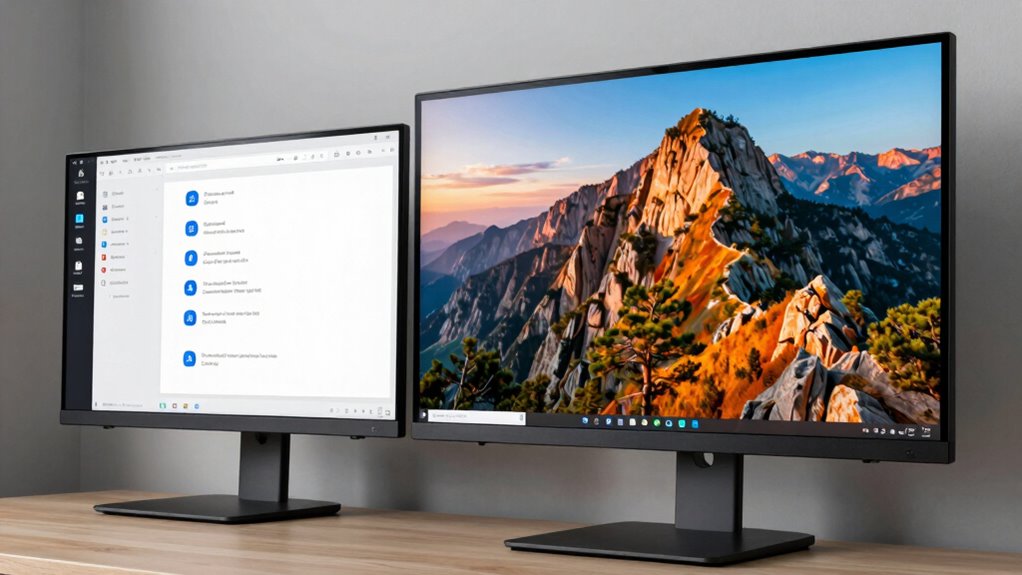 monitor resolution and size