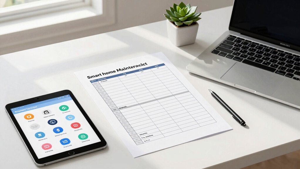monthly smart home maintenance checklist