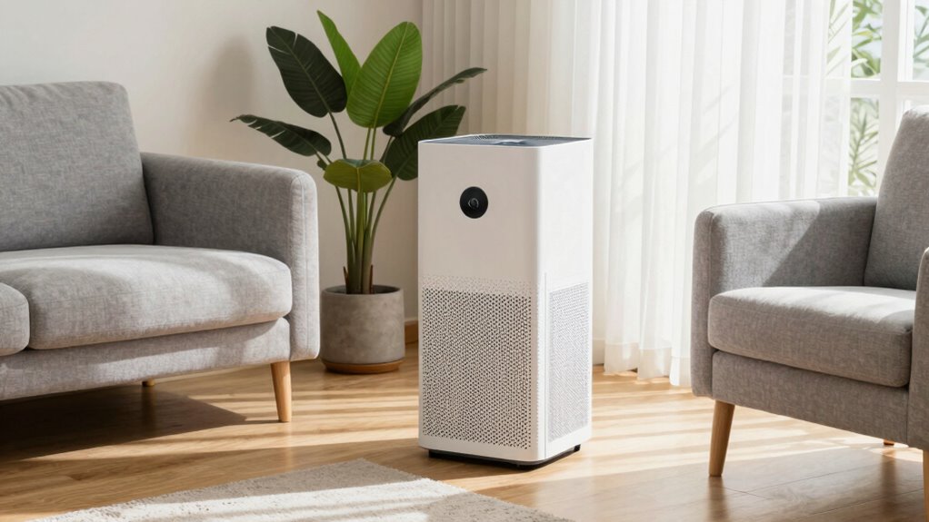 optimal air purifier placement
