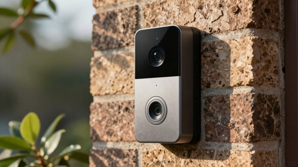 optimal video doorbell positioning