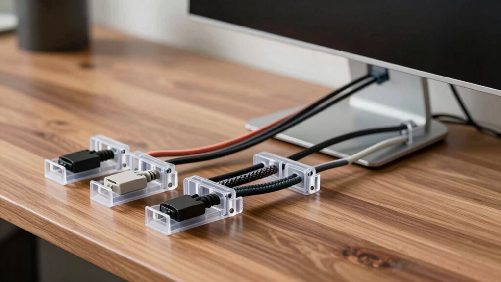 organize cables for efficiency