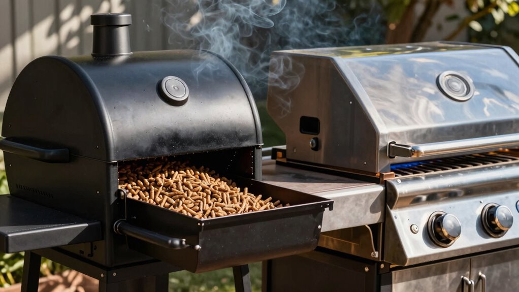 pellet flavor control quick gas