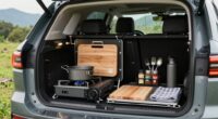 portable car camping kitchen