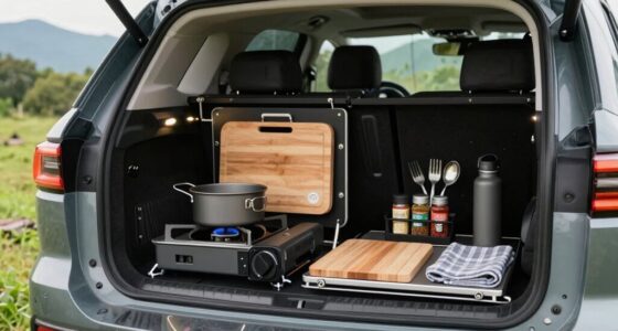 portable car camping kitchen