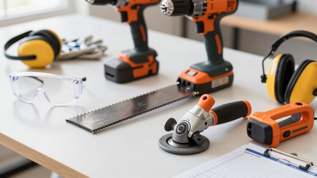 power tools safety checklist