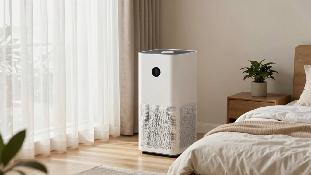 proper bedroom air purifier placement