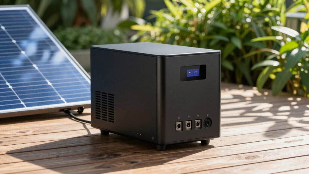 quiet solar power stations