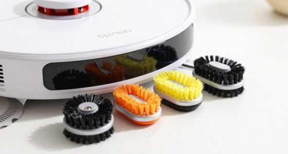 robot vacuum brush guide
